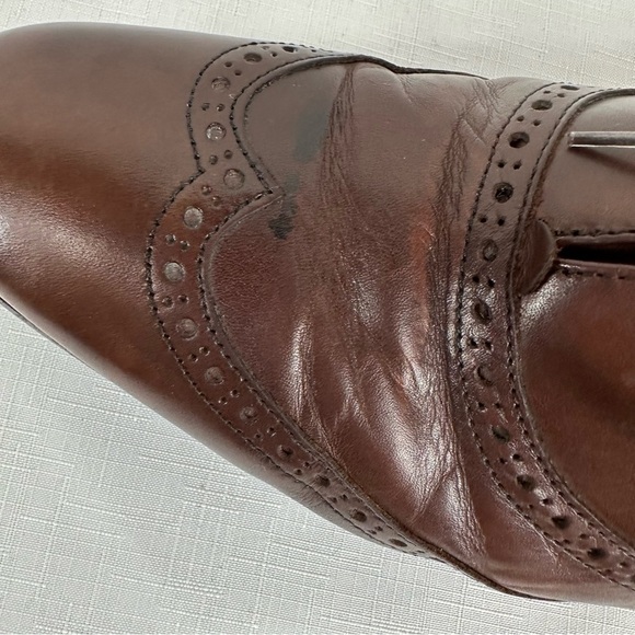 Wolf & Shepherd Men’s size 11 Brown Leather Oxford Shoes - Picture 11 of 16